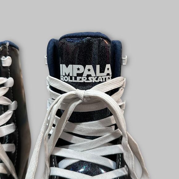 Impala Sidewalk Quad Roller Skates – Holographic Black – Women’s Size 9 - Picture 4 of 8